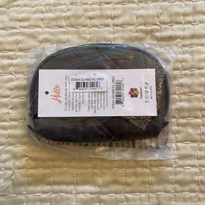 Lug Stash - SET OF TWO Gunmetal Grey - NWT in Plastic